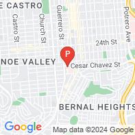 View Map of 3555 Cesar Chavez,San Francisco,CA,94110-4403